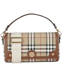 Burberry - Top Handle Note Bag 8092048 Outer: Polyurethane Shoulder - Lyst
