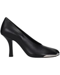 Burberry - Neckline Leather - Lyst