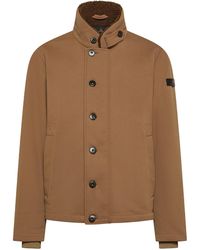 Peuterey - Button-Front Stand Collar Jacket - Lyst