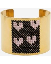 L'EIGHT STUDIO - Bracelet With Heart Motif Steel - Lyst