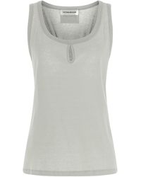 Victoria Beckham - 'Split' Tank Top - Lyst