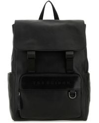 The Bridge - Leather Damiano Backpack - Lyst
