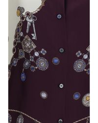 Versace - Printed Silk Shirt - Lyst