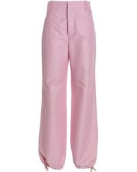 Marni - Logo Embroidery Pants - Lyst