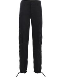 Dondup - Cargo Trousers Tori Made Of Satin - Lyst