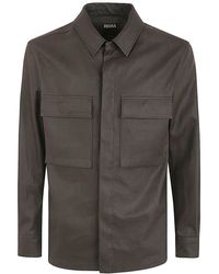 Zegna - Oasis Linen Overshirt Clothing - Lyst