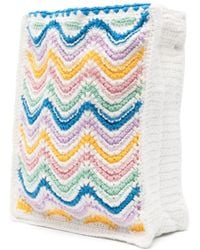 CASABLANCA - Mini Gradient Wave Crochet Crossbody Bag Shoulder - Lyst