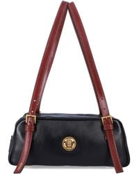 Versace - Emblème Nappa Bowling Bag - Lyst