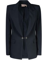 Twin Set - Buttoned Fitted Blazer - Lyst