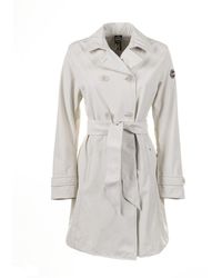 Colmar - Logo-Patch Double-Breasted Belted Trench Coat - Lyst
