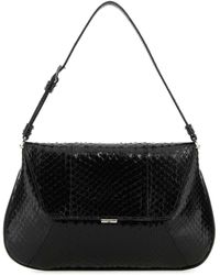 AMINA MUADDI - Leather Ami Handbag - Lyst