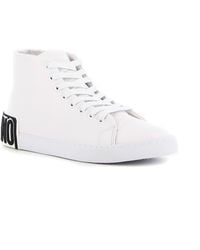 Moschino - Vulc 25 Logo Mid-Top Sneakers Shoes - Lyst