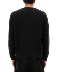 MSGM - Relaxed Fit Cotton Sweatshirt - Lyst