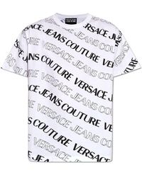 Versace - T-shirt With Logo, - Lyst