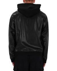 Versace Jeans Couture - Cotton Hoodie Sweatshirts - Lyst