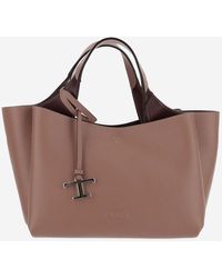 Tod's - Mini Leather Handbag - Lyst