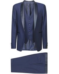 Tagliatore - Single-breasted Three-piece Suit Set - Lyst