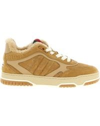 Gucci - Re-Web Sneakers Calfskin Leather (Bos Taurus) - Lyst