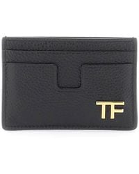 Tom Ford - Grained Leather Card Holder - Lyst