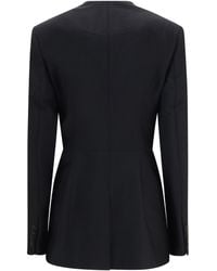 Givenchy - Cut-Out Double-Breasted Blazer - Lyst