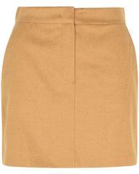 Max Mara - 'Ancella' Camel Skirt - Lyst