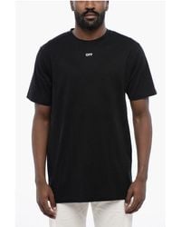 Off-White c/o Virgil Abloh - Cotton Arrow Crew - Lyst