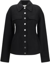 Max Mara - Arena Short Virgin Wool Coat Fleece Ovis Aries Jacket - Lyst