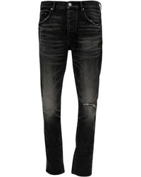 Purple Brand - Skinny Jeans With Rips - Lyst