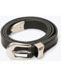 Our Legacy - 2 Cm Belt Leather Belt - Lyst