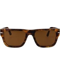 Persol - Squared Sunglasses 0 Po3348 S 121033 - Lyst