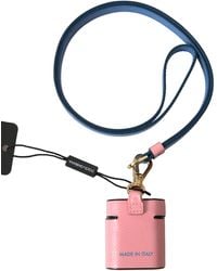 Dolce & Gabbana - Chic Calf Leather Airpods Case - Lyst