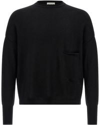 Ma'ry'ya - Fine Wool Crew Neck Sweater - Lyst