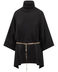 Michael Kors - Wool Turtleneck Poncho - Lyst