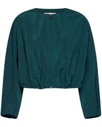 Weekend by Maxmara - Cropped Taffeta Jacket Wkdbutterfly Polyester - Lyst