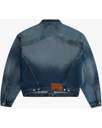 Rhude - Oversized Denim Trucker J Light - Lyst