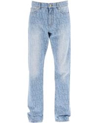 Versace - Allover Jeans - Lyst