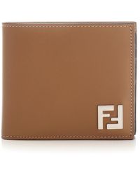FENDI F is FENDI Long Wallet Leather Zucca Black Brown 8M0251 Purse  90199643