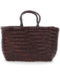 Dragon Diffusion - Handbag Bamboo Triple Jump Small Leather Handbags - Lyst