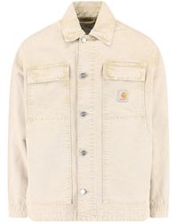 Carhartt - 12 Oz Canvas Jacket With Classic Collar - Lyst