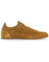 Ami Paris - Sneakers With Perforated Design And Embossed Logo On The Back - Lyst