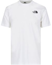 The North Face - Back Print T-shirt - Lyst