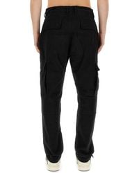 Marcelo Burlon - Cargo Pants Cotton Trousers - Lyst