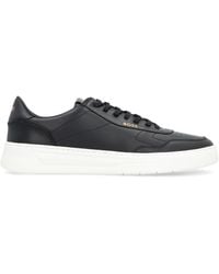BOSS - Baltimore Leather Low-top Sneakers - Lyst
