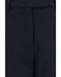 Thelatest - Trousers Straight-Leg Wool-Blend Polyester - Lyst