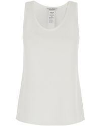 Max Mara - Sleeveless Top Pavido Silk Tops - Lyst