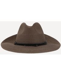 Brunello Cucinelli - Woven Straw Hat - Lyst