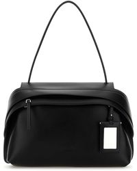 Tod's - Black Eather Medium Wave Shoulder Bag - Lyst
