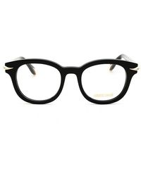 Roberto Cavalli - Eyeglasses Round Full Rim, Shiny Frame And Clear Demo Lenses Lens Vrc044S700Y - Lyst