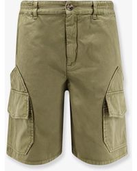 Loewe - Paulas Ibiza Cotton Cargo Bermuda Shorts - Lyst