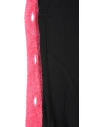 Saint Laurent - Leopard Jacquard Cardigan Wool Jumpers - Lyst